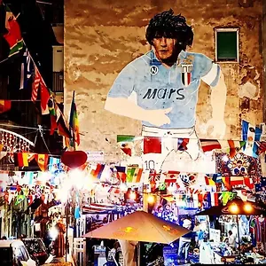 La Magica Maradona , Neapol Włochy